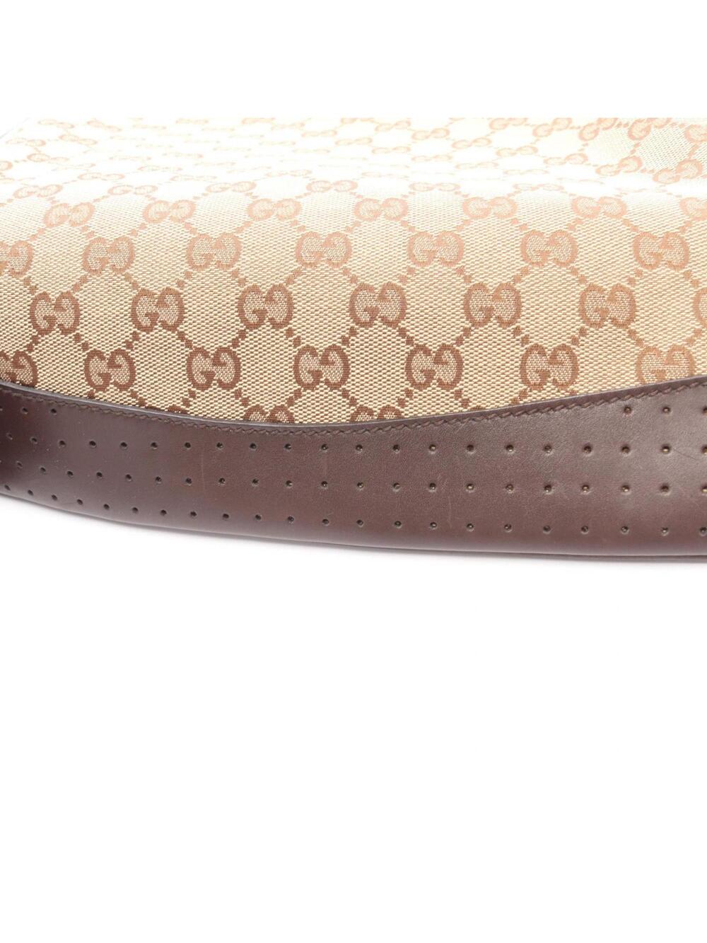 Gucci Zip Messenger Bag Gg Canvas With #255559G67B - Picture 6 of 9